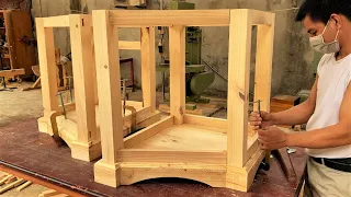 Skilled Carpenters // State-Of-The-Art Woodworking Machines- Make Amazing Wood Products