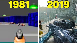 Evolution Of Wolfenstein Games 1981-2019 (No Commentary)