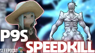 FFXIV - BLM P9S 6:41 Speedkill Martialist Skip (15,380.8 rDPS / 16,340.8 aDPS) | sleepocat