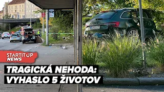 Tragická nehoda v Bratislave: Piatou obeťou je 21-ročné dievča