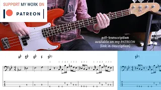 Albert Collins - Give Me My Blues (Bass cover with tabs)