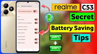 Realme C53 Secret Battery Saving Tips | By HM Technical