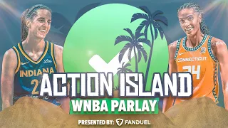 Caitlin Clark Player Props & WNBA Parlay Picks for Indiana Fever vs Connecticut Sun | Action Island