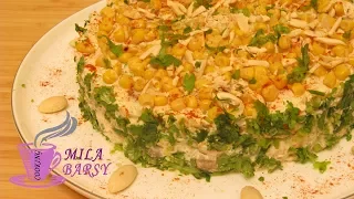 Невероятно вкусный салат из куриной грудки с грибами 🎄 Новогодний рецепт 🎄 Mushroom chicken salad