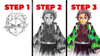 How to DRAW anime characters Like A PRO