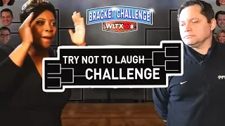 Try Not to Laugh Challenge - News 19's Darci Strickland vs Reggie Anderson: SWEET SIXTEEN