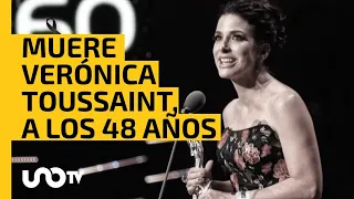 Muere Verónica Toussaint, actriz y presentadora de televisión, a los 48 años