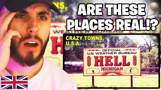 Brit Reacts to The Weirdest Small Towns In The United States