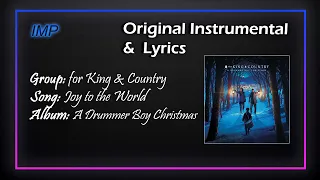 for King & Country - Joy To The World  (Instrumental)