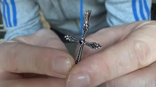 Thomas Sabo Replica Sterling Silver Cross Pendant from Aliexpress