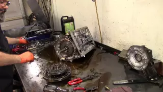 AW4 TRANSMISSION TEARDOWN - JEEP CHEROKEE