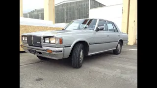 TOYOTA CROWN 1980 Deluxe 2.8 i automatic - Walkaround SUBTITLES