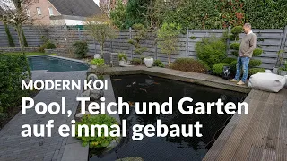 Dietmars schicker 18.000 Liter Koiteich | Modern Koi Blog #6667