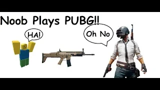 Noob Plays PUBG For The First Time!! | PUBG #1