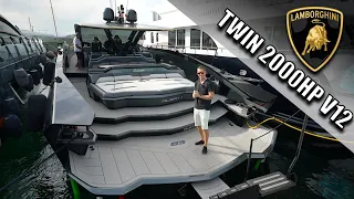Onboard Lamborghini's €4,000,000 Boat