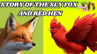The Sly Fox And Red Hen Story | Bedtime Stories For Kids In English | Moral Story |The Fox Stories|