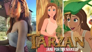 Everyday Disney Series: Tarzan Jane Porter Makeup and Hair mostly drugstore