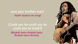 COULD YOU BE LOVED - BOB MARLEY (LYRIC VIDEO & TERJEMAHAN)