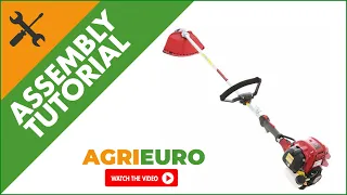 Honda GX 50 4-stroke petrol brush cutter with single handle - Bluebird - Assembly tutorial