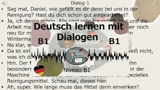 Dialoge B1  | Deutsch lernen durch hören | 8 |