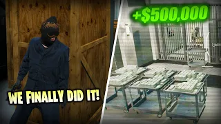 CG Becomes The First Group to Complete The Maze Bank Heist! | NoPixel RP | GTA RP | CG