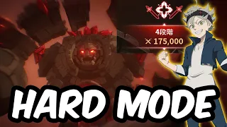 Hard Mode Golem Raid Boss - Stage 4 & 5 Attempts - Black Clover Mobile: Rise Of The Wizard King