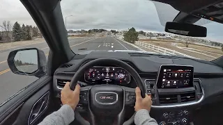 2022 GMC Yukon AT4 POV Test Drive (3D Audio)(ASMR)