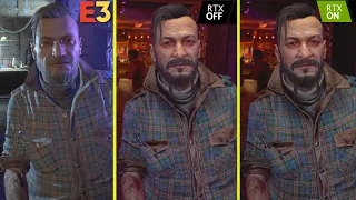 Dying Light 2 E3 2019 vs Retail PC RTX 3080 Ray Tracing ON & OFF Graphics Comparison