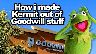 DiY Dad: How I made a replica Kermit the Frog out of Goodwill stuff
