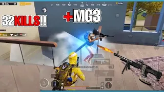 32KILLS!! In Pubg Mobile || Played Like LANDED On AWM +MG3 || Pit4Bull Gaming