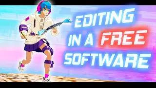 Editing a Fortnite Montage in a FREE Software...