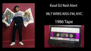 Kool DJ Red Alert - MR. MAGIC DISSED - 98.7 WRKS Kiss-FM New York City Radio - 1986