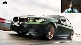 Реакция на Премьера BMW M5 CS 2021 - самый быстрый седан в мире.