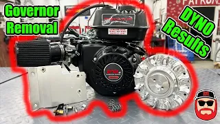 Predator 212cc Governor Removal Dyno Results ~ The Road To Horsepower Ep2