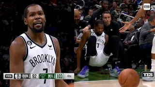 Kevin Durant to Giannis: "I dont need your hand, b**ch!" after ignore his help