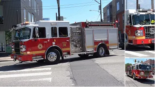 PFD Water Shuttle Railroad Ties on fire 5/21/2024