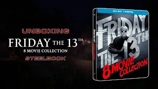 Unboxing Friday The 13Th 8 Movie Collection Steelbook