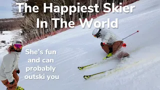 the Happiest Skier In The World - Miku Kuriyama