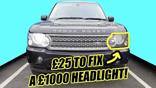 Adaptive Xenon headlight repair on Range Rover L322