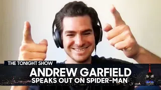 Andrew Garfield Speaks Out on Spider-Man: No Way Home Rumors | The Tonight Show