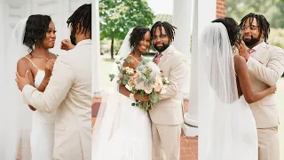 OUR WEDDING VIDEO| Marcus & Kayla's DIY Backyard Wedding