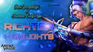 Richter Pro Highlights | Riktor | Arena of Valor | LiênQuân Mobile | RoV | AoV