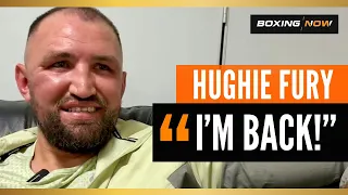 “TOUGHEST THREE YEARS OF MY LIFE!” HUGHIE FURY IMMEDIATE REACTION TO COMEBACK ON GBM SPORTS SHOW!