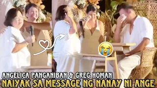 UNSEEN VIDEO! ANGELICA & GREG HOMAN NAGIYAKAN DAHIL MESSAGE NG NANAY NI ANGE SA WELCOME DINNER 🥹