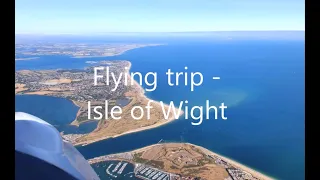 A flight over the Isle of Wight