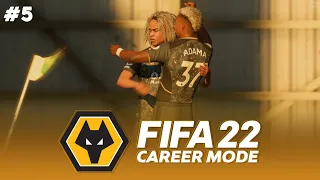 FIFA 22 Wolves Career Mode #5 - HAT-TRICK HERO!