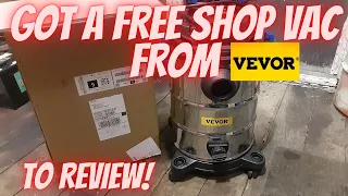 Review Vevor Shop Vacuum