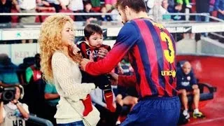 Shakira y Milan apoyan a Pique (las mejores imagenes)