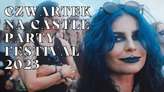 Castle Party Festival 2023 czwartek Woman in Corset vlog cz. 1 FESTIWAL GOTYCKI