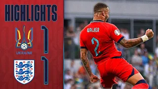 Ukraine 1-1 England | Kyle Walker Secures Point In Poland | Highlights